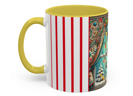 Mischief in Tinselland Colorful Mugs (11oz, 15oz)