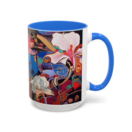Ethereal Irises Colorful Mugs (11oz, 15oz)
