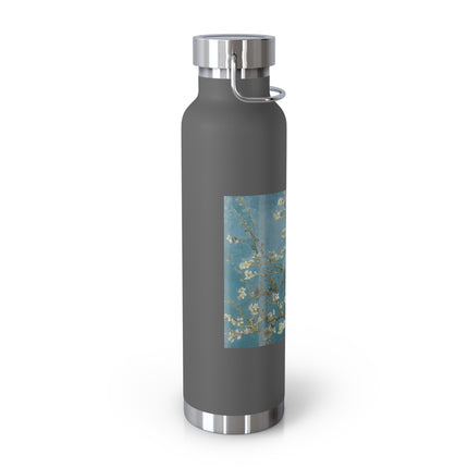 Almond Blossom by Vincent van Gogh Copper Vacuum Insulated Bottle, 22oz