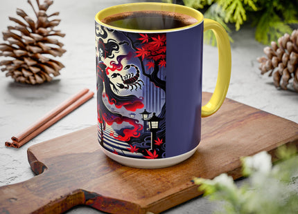 Halloween Sorceress Colorful Mugs (11oz, 15oz)