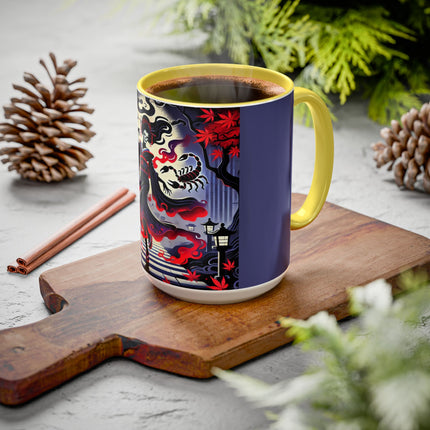 Halloween Sorceress Colorful Mugs (11oz, 15oz)