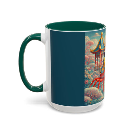 The Celestial Crab Navigator Colorful Mugs (11oz, 15oz)
