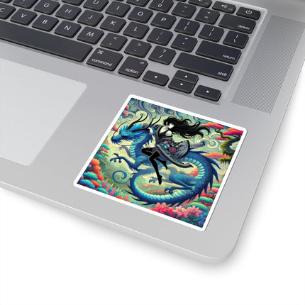 Mystic Guardian of the Sky Kiss-Cut Stickers (4 Sizes)