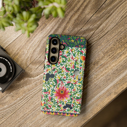 Colorful Floral Pattern by Owen Jones Phone Cases
