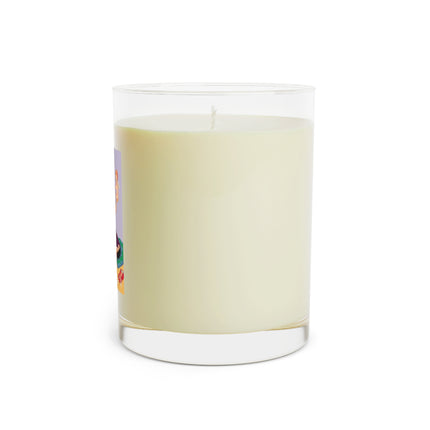 Art Deco Christmas Scented Candle - Full Glass, 11oz