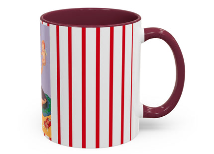 Art Deco Christmas Colorful Mugs (11oz, 15oz)