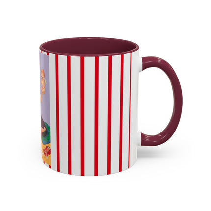 Art Deco Christmas Colorful Mugs (11oz, 15oz)