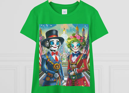 Cyber Punk Robots Cotton Tee