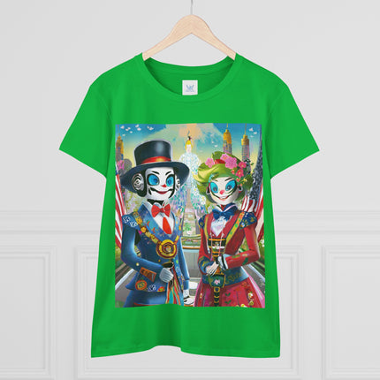 Cyber Punk Robots Cotton Tee