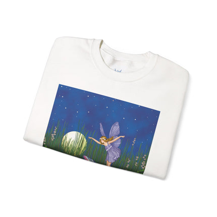 Fairy on a Dragonfly Heavy Blend™ Crewneck Sweatshirt