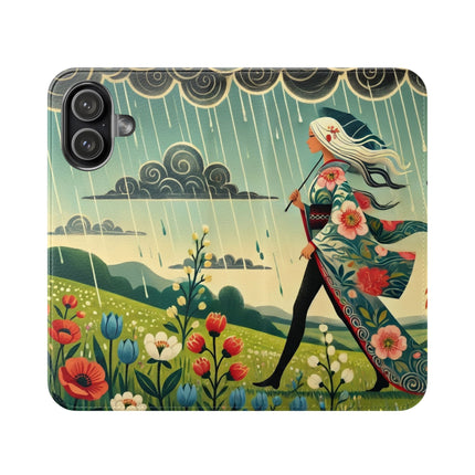 The Dragon Fairy’s Stride Flip Case – Grace, Strength & Mythic Adventure