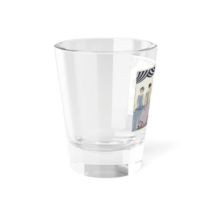 Visez au coeur, belles dames! by George Barbier Shot Glass, 1.5oz