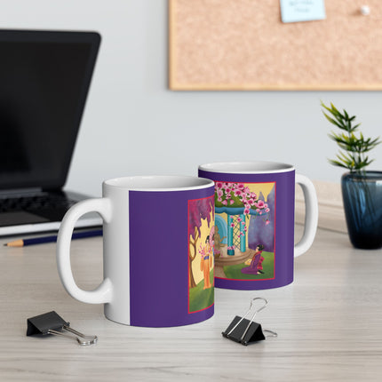 A Dance of Colors and Serenity by Carlo Chiostri Ceramic Mug 11oz
