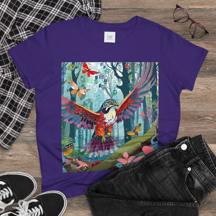 A Colorful Raptor Cotton Tee