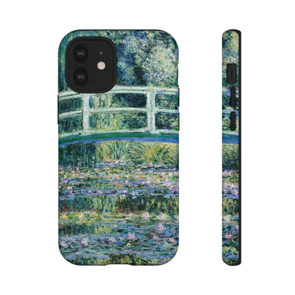 Water Lilies and Japanese Bridge by Claude Monet Phone Cases