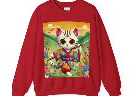 Samurai Kitten Unisex Heavy Blend™ Crewneck Sweatshirt
