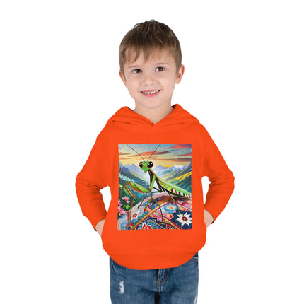 The Joyful Mantis Toddler Pullover Fleece Hoodie