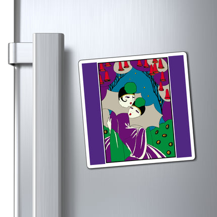 Two Pierrots Magnets (3 Sizes)