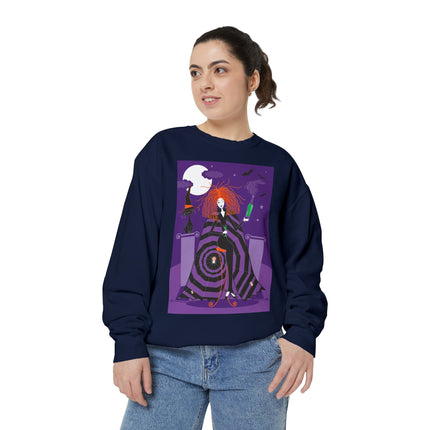 Mystic Elegance Unisex Garment-Dyed Sweatshirt