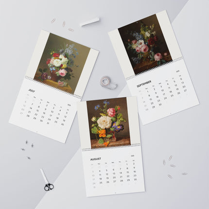 Botanical Symphony: A Captivating Collection of Floral Masterpieces Wall Calendars (2025)