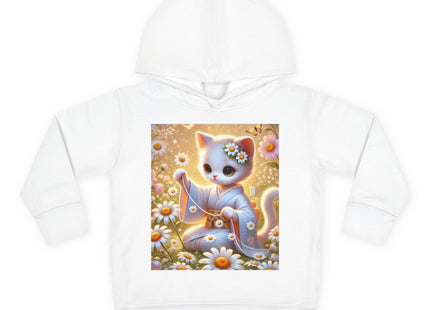 Daisy Chain Whimsy Toddler Pullover Fleece Hoodie