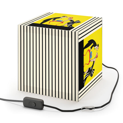 A Moment of Elegance Light Cube Lamp