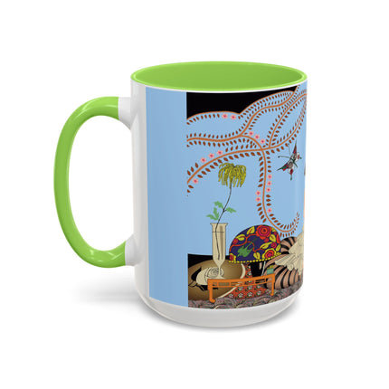 Minuit … ou l’appartement à la mode by George Barbier Colorful Mugs (11oz, 15oz)