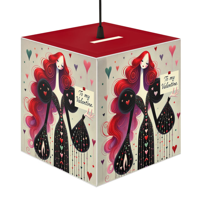 To My Valentine Light Cube Lamp