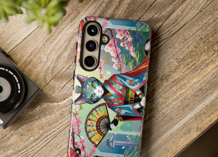 Cyberpunk Geisha Phone Cases