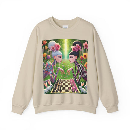 Spring Gambit: A Fairy’s Move Heavy Blend™ Crewneck Sweatshirt