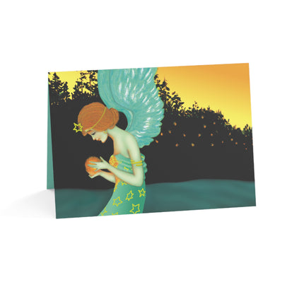 Twilight Angel Greeting Cards (1, 10, 30, and 50pcs)