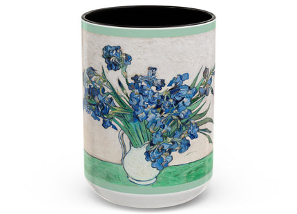 Irises by Vincent Van Gogh Colorful Mugs (11oz, 15oz)