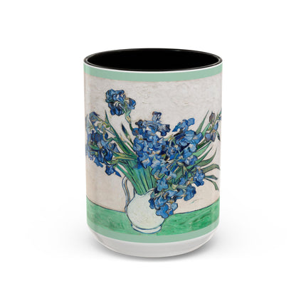Irises by Vincent Van Gogh Colorful Mugs (11oz, 15oz)