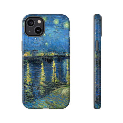 Starry Night Over the Rhone by Vincent Van Gogh Phone Cases