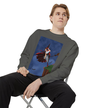The Enchanted Witch Unisex Garment-Dyed Sweatshirt