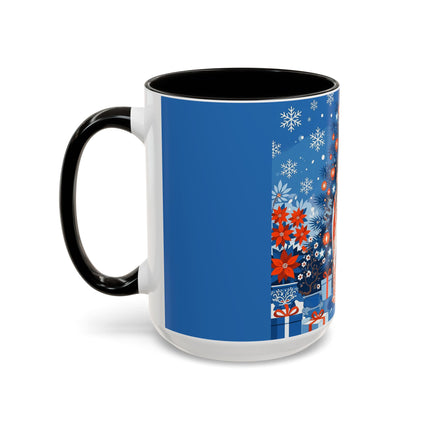 🎋❄️ The Winter Lantern Celebration Colorful Mug – Elegant Asian Christmas Fantasy