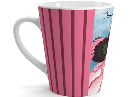 Winter Rose Empress Latte Mug