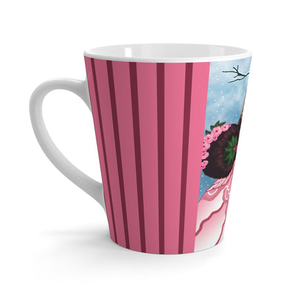 Winter Rose Empress Latte Mug