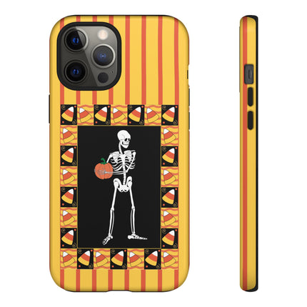 Candy Corn Skeleton Phone Cases