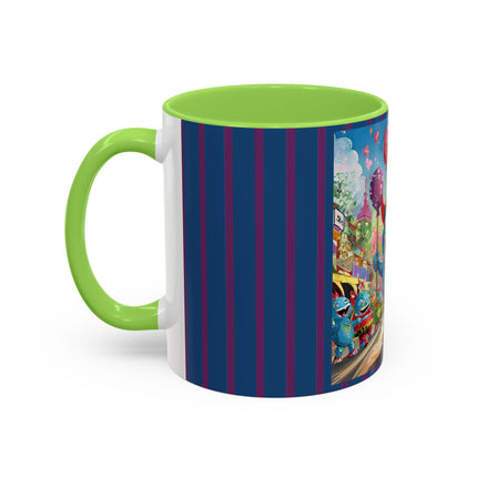 Monster Parade Madness Colorful Mugs (11oz, 15oz)