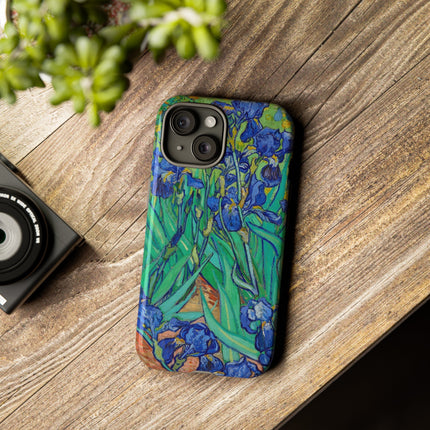 Irises by Vincent Van Gogh Phone Cases
