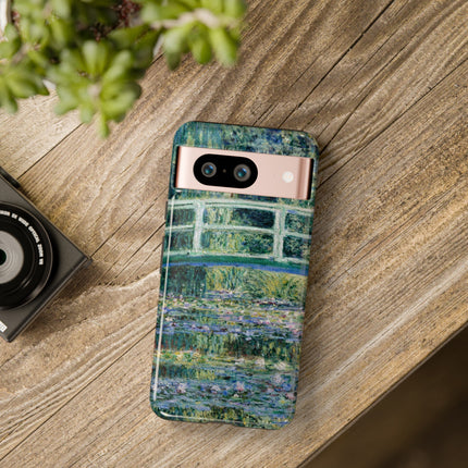 Water Lilies and Japanese Bridge by Claude Monet Phone Cases
