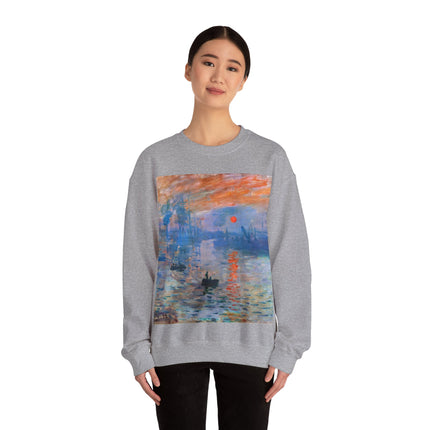 Sunrise by Claude Monet Heavy Blend™ Crewneck Sweatshirt