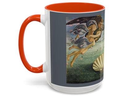 Birth of Venus by Sandro Botticelli Colorful Mugs (11oz, 15oz)