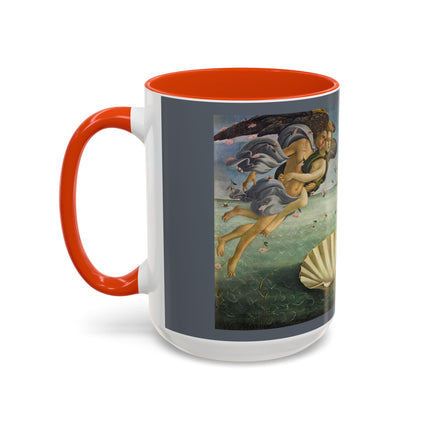 Birth of Venus by Sandro Botticelli Colorful Mugs (11oz, 15oz)