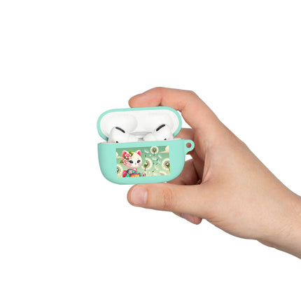 Geisha Kitten and the Dandelion Wish AirPods and AirPods Pro Case