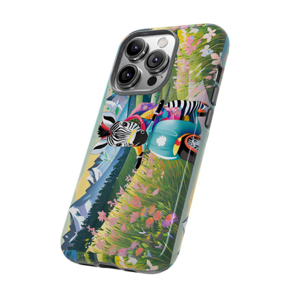 Stripes on Wheels Phone Cases