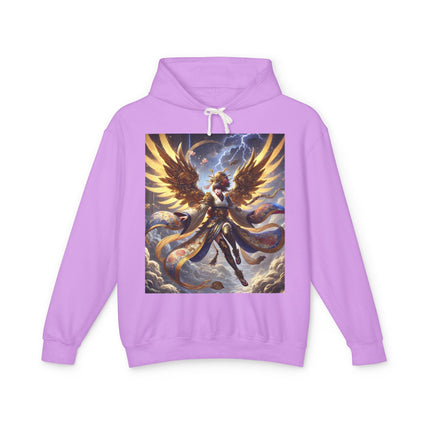Valkyrie Descending Through Storm Hoodie