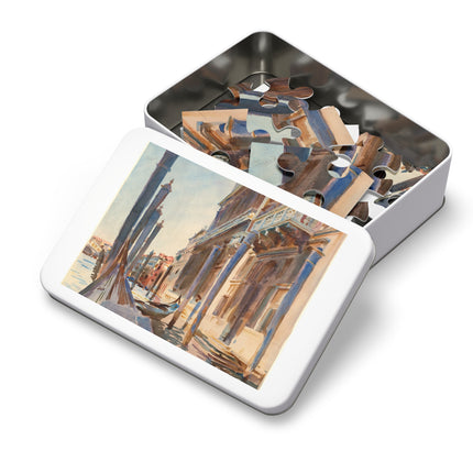 Gondola Moorings on the Grand Canal by John Singer Sargent Puzzle (30, 110, 252, 500-Piece)