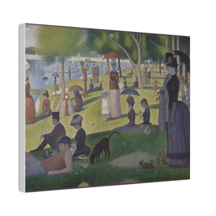 A Sunday on La Grande Jatte by Georges Seurat Matte Canvas, Stretched, 0.75"